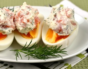Olika ägghalvor Olika ägghalvor